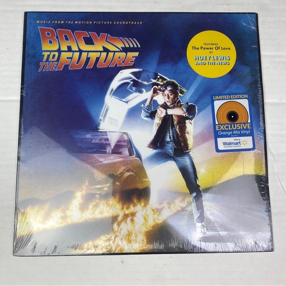 Back To The Future Soundtrack Vinyl Record 12” 80s Music Collectible Walmart - Picture 1 of 6